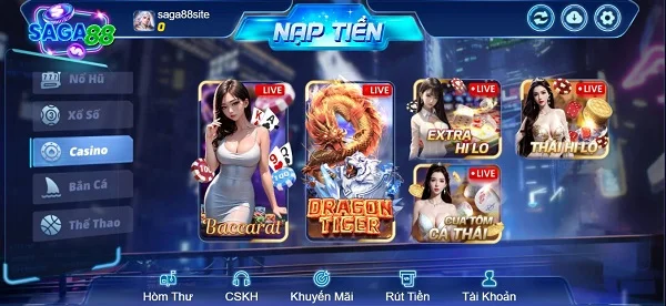 Casino Saga88 được nhiều người chơi ưa chuộng