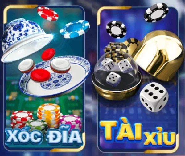 Xốc đĩa và Tải xỉu là những game bài được ưa chuộng nhất ở Saga88