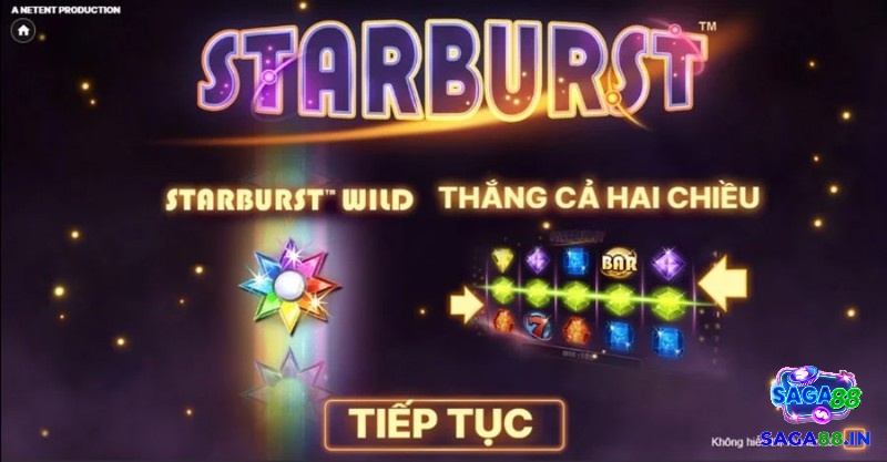 Cùng Saga tìm hiểu về tựa game Starburst