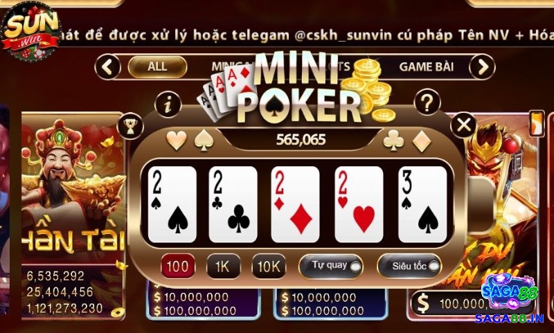 Khám phá chi tiết về các chiến lược và kỹ năng chơi mini poker để giành chiến thắng