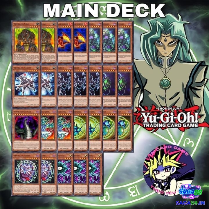 Bộ bài chính Main Deck trong bài Yu-Gi-Oh