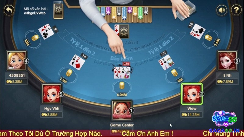 Bài Baccarat chất lượng tại nhà cái Saga88