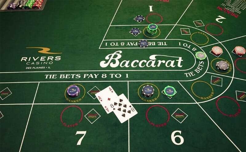 Cách bắt hoà trong Baccarat ăn 1:8 thắng tiền khủng