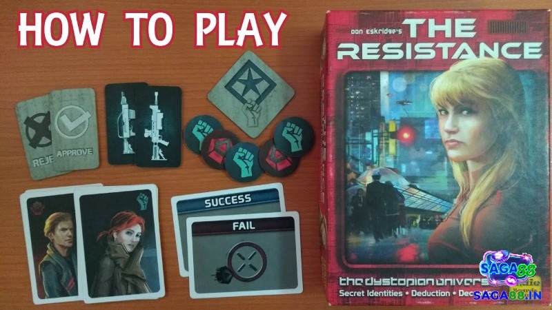 Cùng saga88 tìm hiểu chi tiết về Board game Resistance nhé