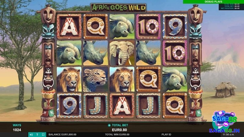 Chủ đề trong game Africa Goes Wild