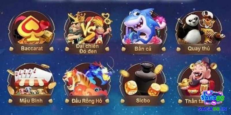 Kho game bài đỉnh cao của web game