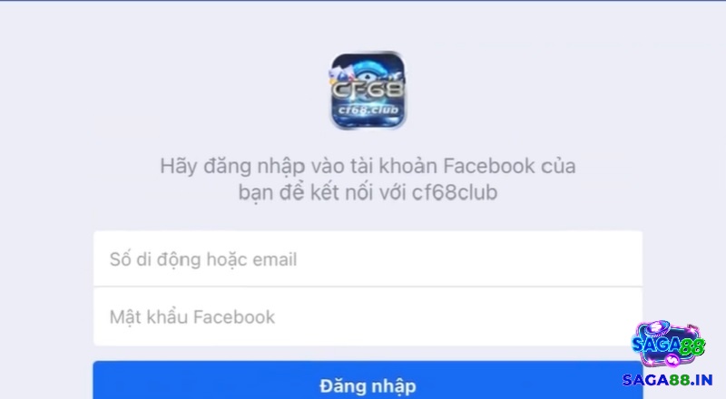 Đăng ký tài khoản web game bằng Facebook rất tiện lợi