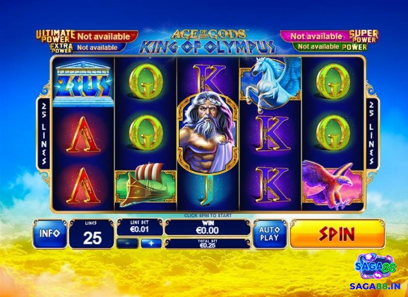 Chủ đề trong game Age of the Gods King of Olympus