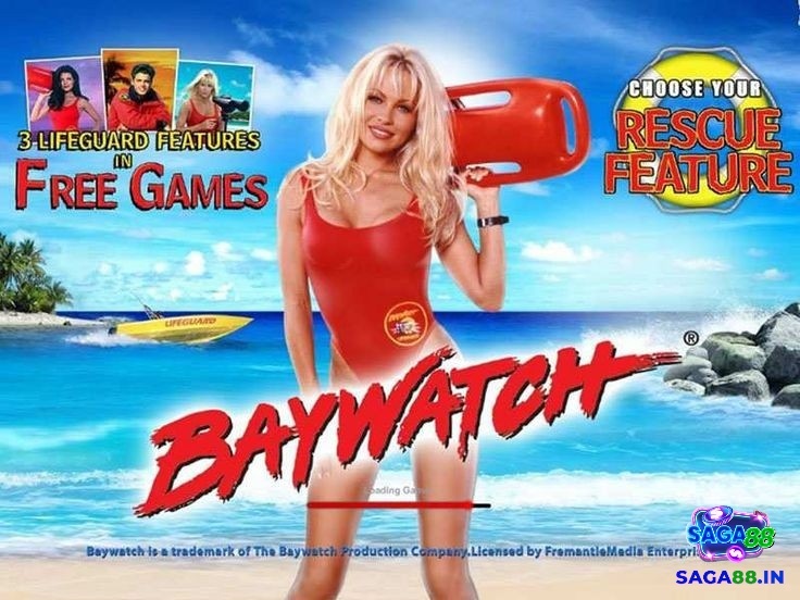 Baywatch slot về chương trình truyền hình thập niên 90