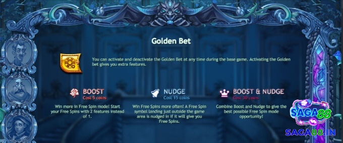 Golden Bet giúp bạn có thêm nhiều tuỳ chọn bổ sung với thưởng hấp dẫn